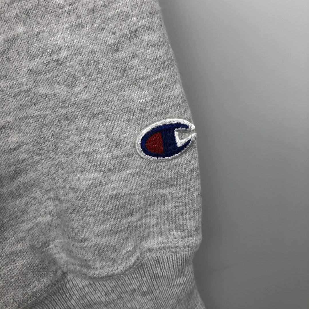 2000'S Champion Original Reverse Weave Cut-Off College Sweatshirt (Men's Size S) cotton gray type Vintage Second Hand