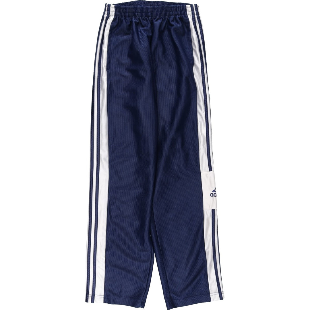 90s-00'S Adidas track pants, women's size XL equivalent. polyester navy blue type Vintage Second Hand