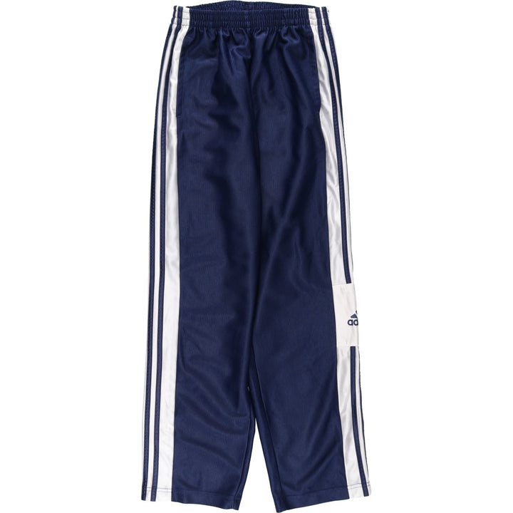 90s-00'S Adidas track pants, women's size XL equivalent. polyester navy blue type Vintage Second Hand