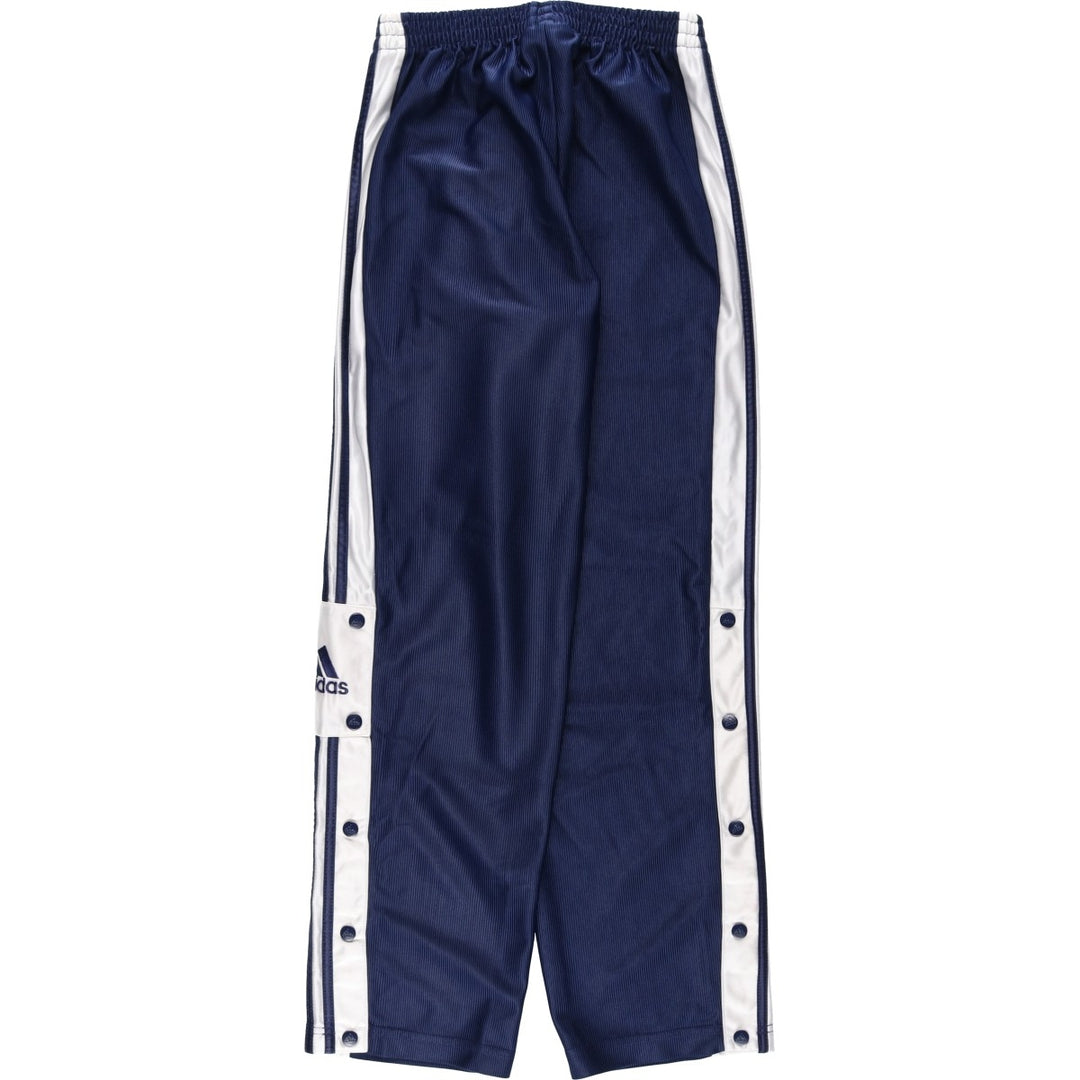 90s-00'S Adidas track pants, women's size XL equivalent. polyester navy blue type Vintage Second Hand