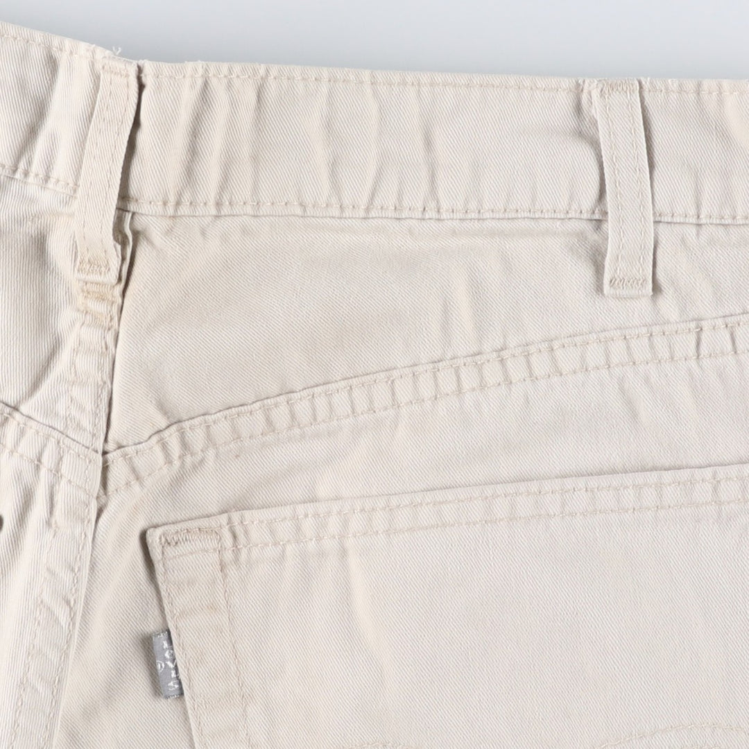 90'S Levi's Silver Tab Baggy Chino Pants, Made in USA, Men's, Size W32, Vintage cotton Beige type Vintage Second Hand