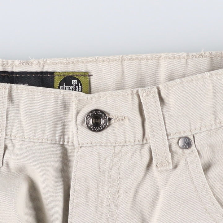 90'S Levi's Silver Tab Baggy Chino Pants, Made in USA, Men's, Size W32, Vintage cotton Beige type Vintage Second Hand
