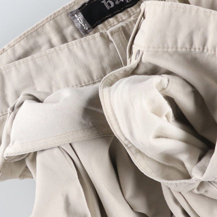 90'S Levi's Silver Tab Baggy Chino Pants, Made in USA, Men's, Size W32, Vintage cotton Beige type Vintage Second Hand