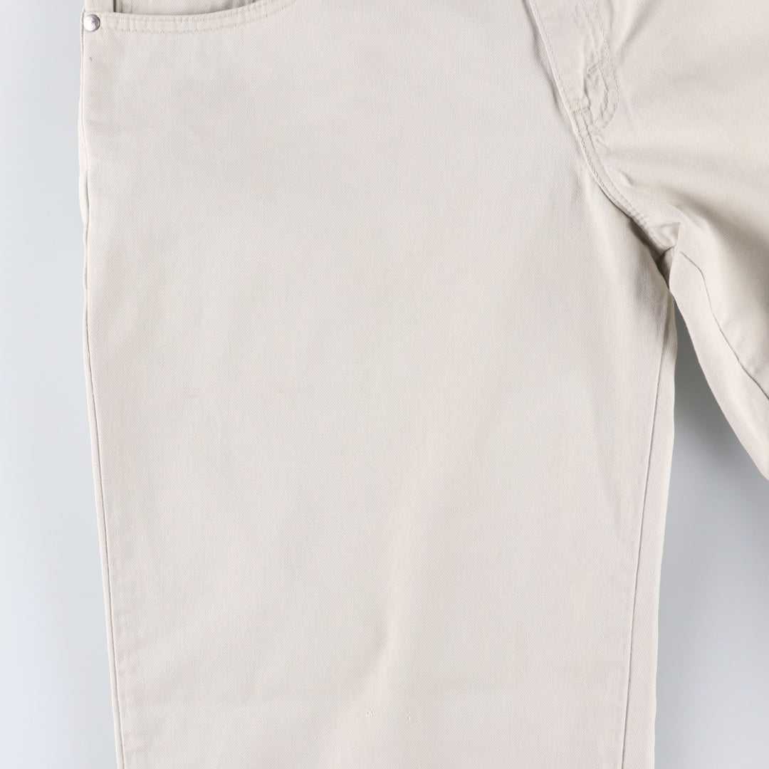 90'S Levi's Silver Tab Baggy Chino Pants, Made in USA, Men's, Size W32, Vintage cotton Beige type Vintage Second Hand