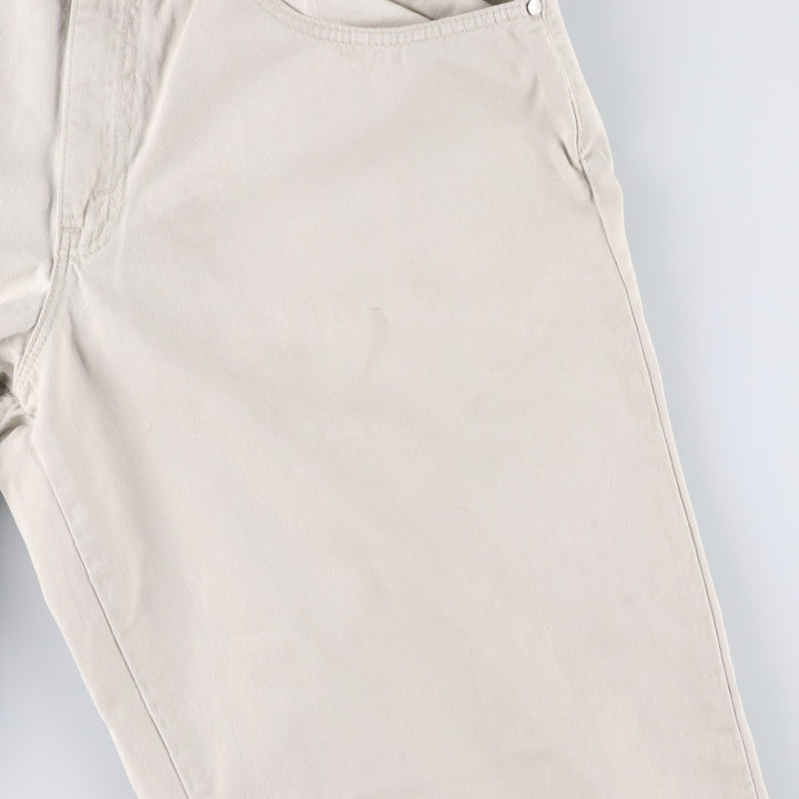 90'S Levi's Silver Tab Baggy Chino Pants, Made in USA, Men's, Size W32, Vintage cotton Beige type Vintage Second Hand