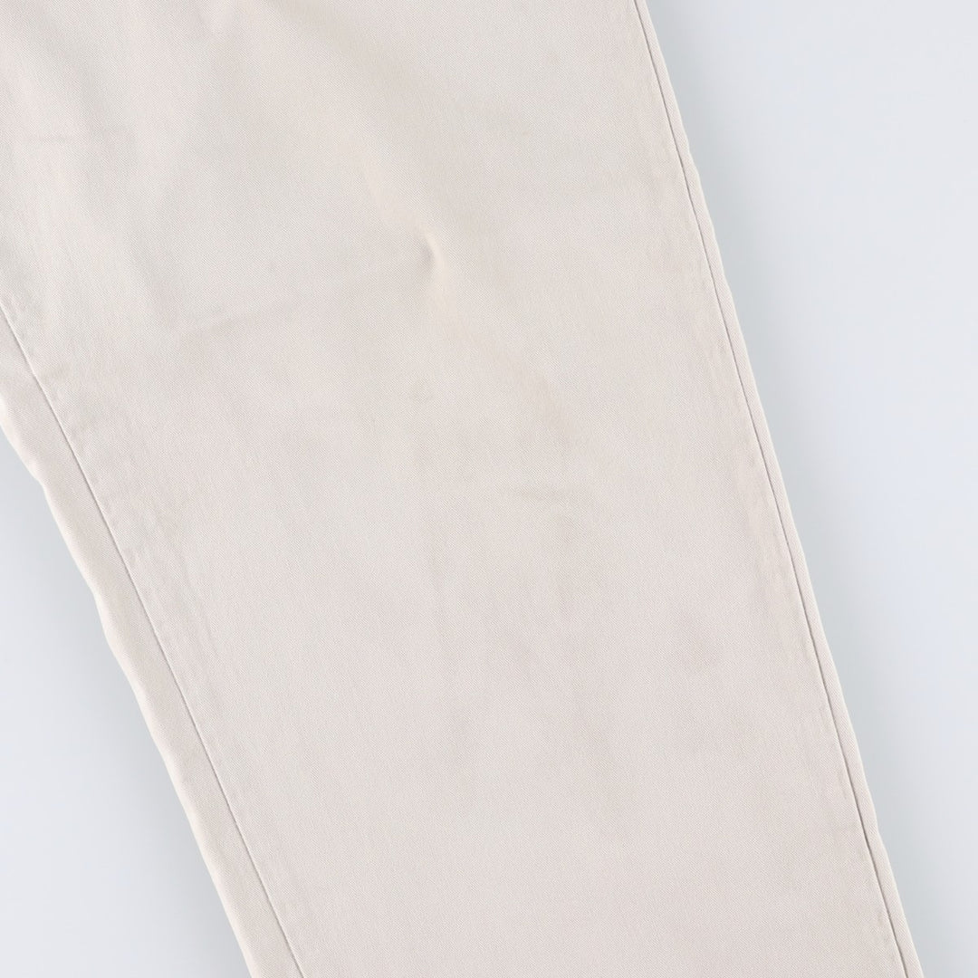 90'S Levi's Silver Tab Baggy Chino Pants, Made in USA, Men's, Size W32, Vintage cotton Beige type Vintage Second Hand