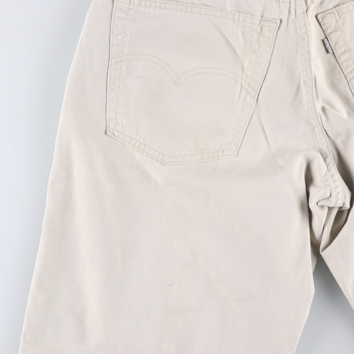 90'S Levi's Silver Tab Baggy Chino Pants, Made in USA, Men's, Size W32, Vintage cotton Beige type Vintage Second Hand