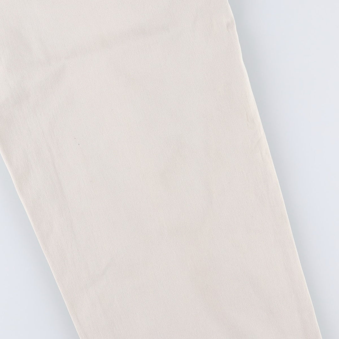 90'S Levi's Silver Tab Baggy Chino Pants, Made in USA, Men's, Size W32, Vintage cotton Beige type Vintage Second Hand