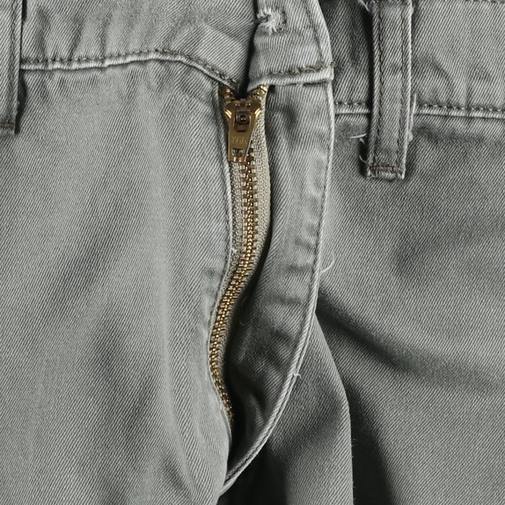 Levi's Silver Tab Jeans Chino Cargo Pants, Men's Size W35 (approx.) cotton Khaki type Vintage Second Hand