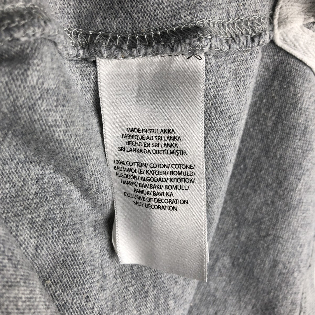 Ralph Lauren POLO RALPH LAUREN CUSTOM SLIM FIT long-sleeved rugby shirt, men's size M cotton gray type Vintage Second Hand
