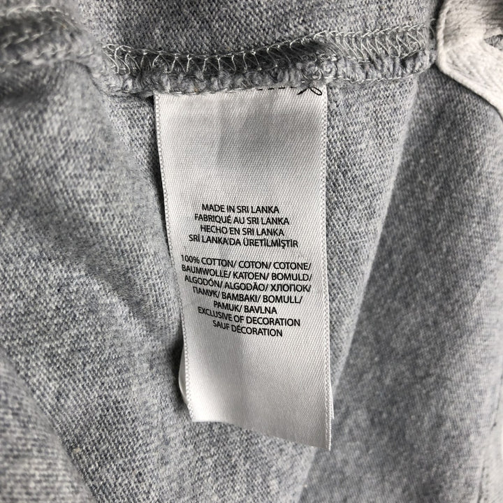 Ralph Lauren POLO RALPH LAUREN CUSTOM SLIM FIT long-sleeved rugby shirt, men's size M cotton gray type Vintage Second Hand