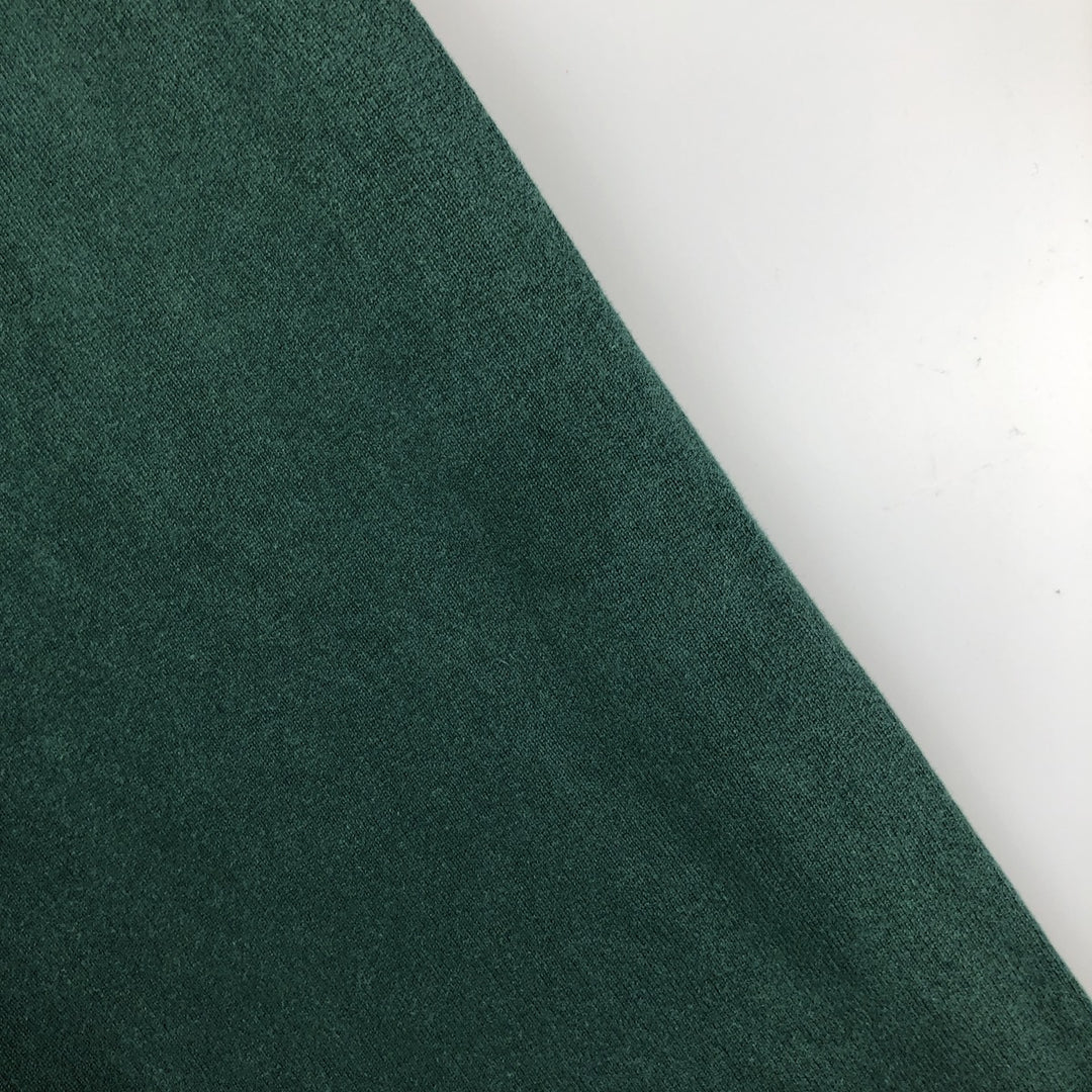 90'S GAP Vintage Long Sleeve Rugby Shirt, Men's XL cotton Green type dark green Vintage Second Hand