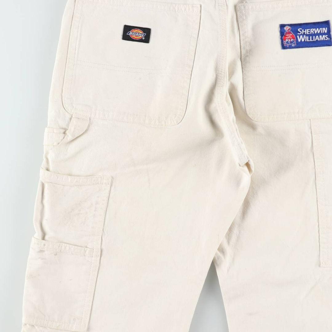 Dickies SHERWIN WILLIAMS Sherwin Williams Painter Pants Men's W31 equivalent unclear white type Vintage Second Hand