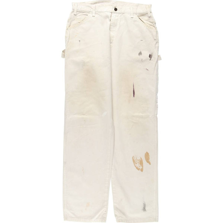 Dickies SHERWIN WILLIAMS Painter Pants for Men, W32 equivalent cotton white type Vintage Second Hand