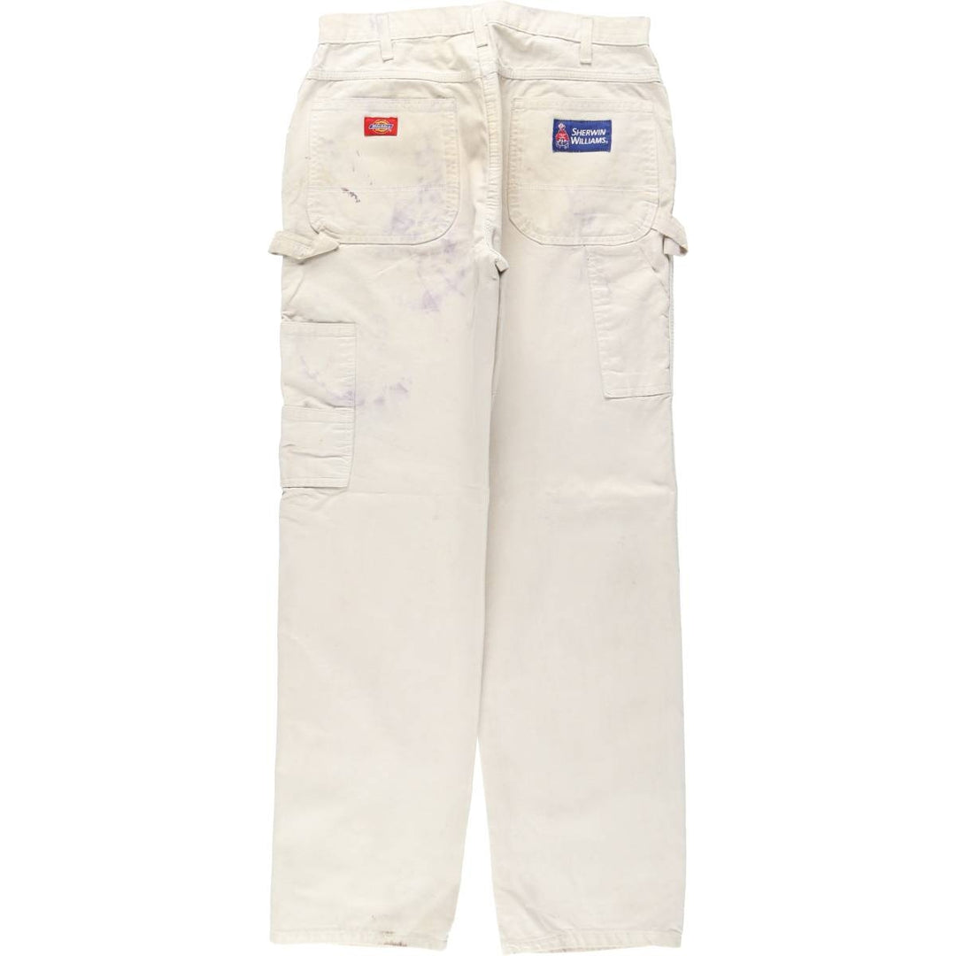 Dickies SHERWIN WILLIAMS Painter Pants for Men, W32 equivalent cotton white type Vintage Second Hand
