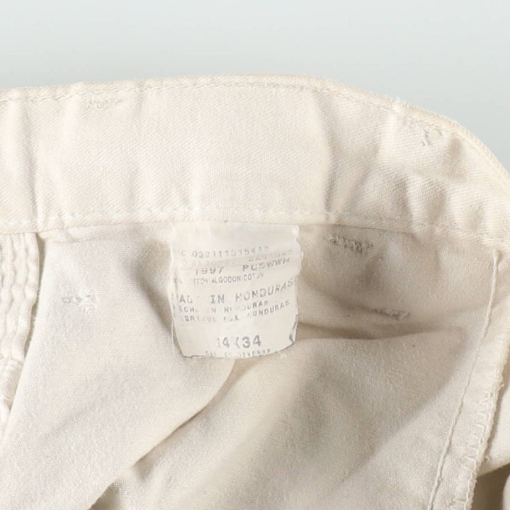 Dickies SHERWIN WILLIAMS Painter Pants for Men, W32 equivalent cotton white type Vintage Second Hand