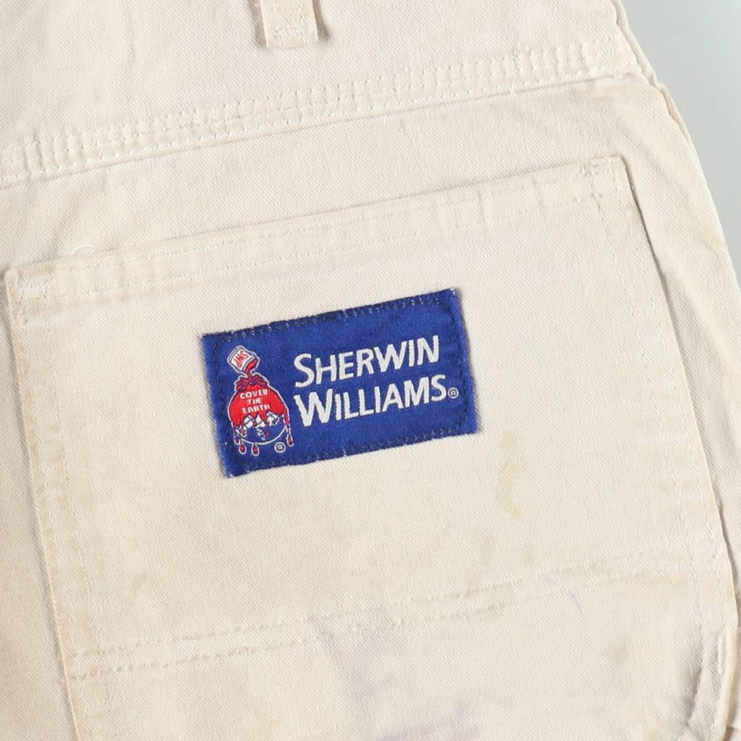 Dickies SHERWIN WILLIAMS Painter Pants for Men, W32 equivalent cotton white type Vintage Second Hand
