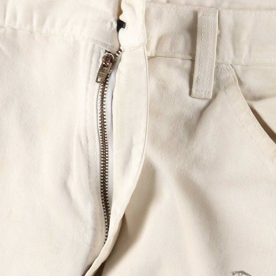 Dickies SHERWIN WILLIAMS Painter Pants for Men, W32 equivalent cotton white type Vintage Second Hand