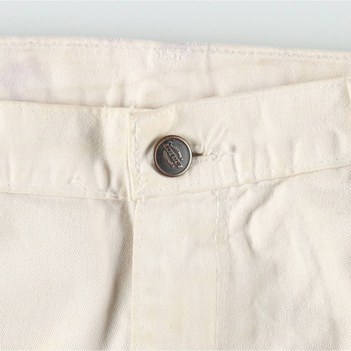 Dickies SHERWIN WILLIAMS Painter Pants for Men, W32 equivalent cotton white type Vintage Second Hand