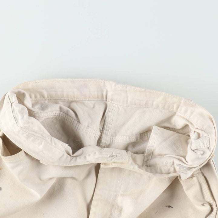 Dickies SHERWIN WILLIAMS Painter Pants for Men, W32 equivalent cotton white type Vintage Second Hand