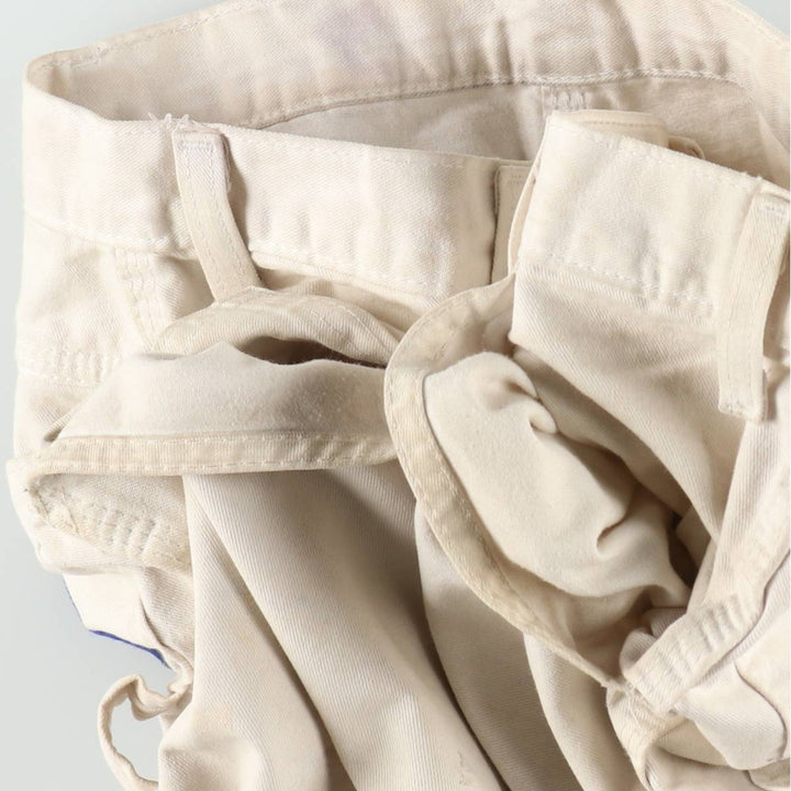 Dickies SHERWIN WILLIAMS Painter Pants for Men, W32 equivalent cotton white type Vintage Second Hand