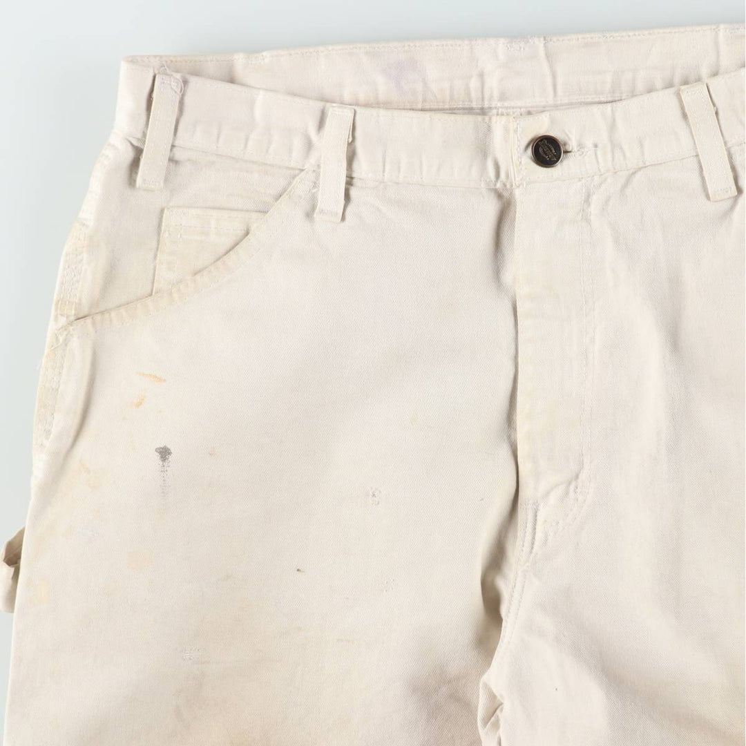 Dickies SHERWIN WILLIAMS Painter Pants for Men, W32 equivalent cotton white type Vintage Second Hand