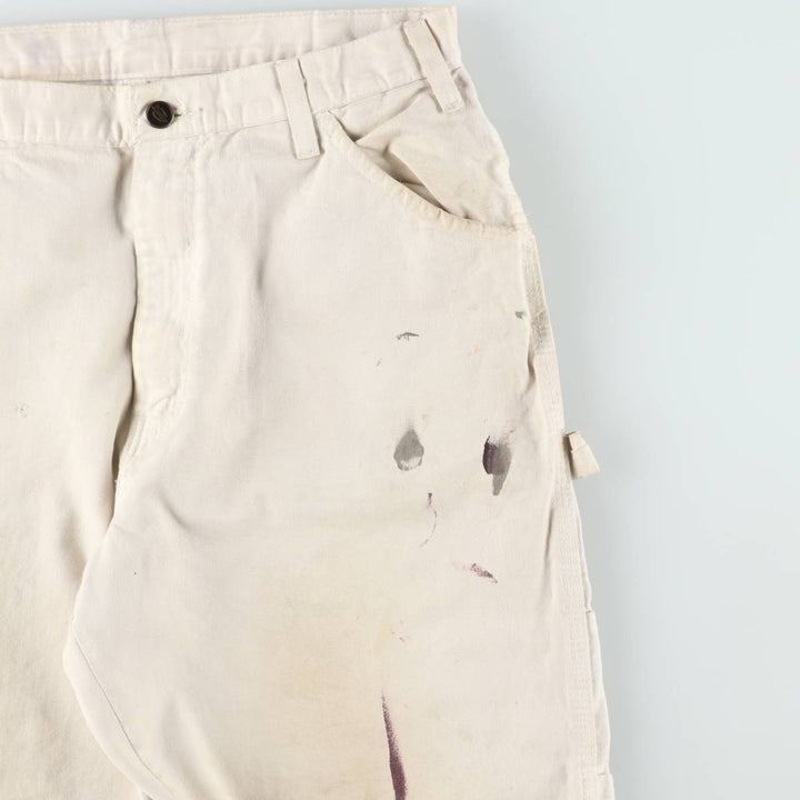 Dickies SHERWIN WILLIAMS Painter Pants for Men, W32 equivalent cotton white type Vintage Second Hand