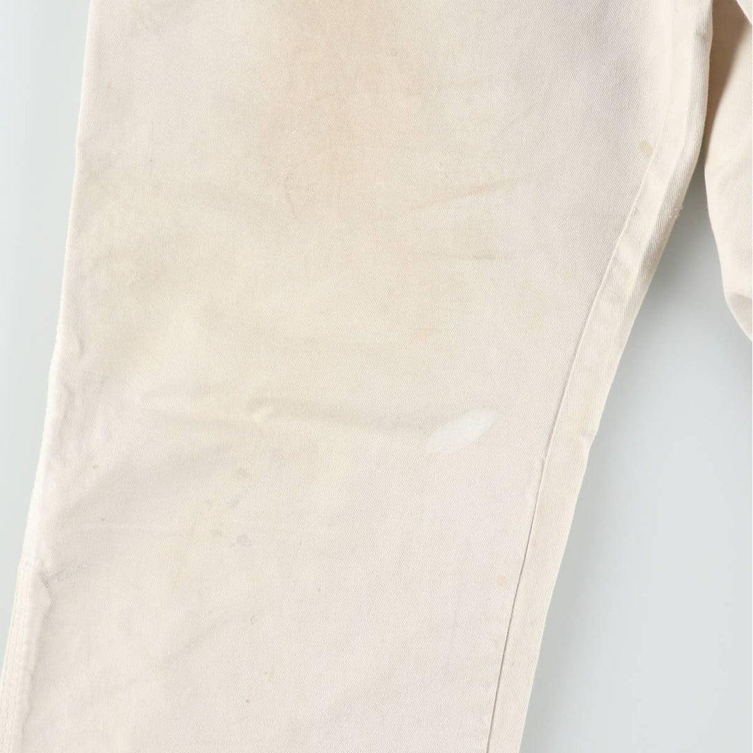 Dickies SHERWIN WILLIAMS Painter Pants for Men, W32 equivalent cotton white type Vintage Second Hand