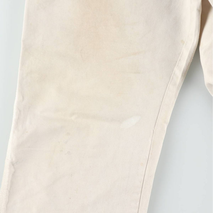Dickies SHERWIN WILLIAMS Painter Pants for Men, W32 equivalent cotton white type Vintage Second Hand