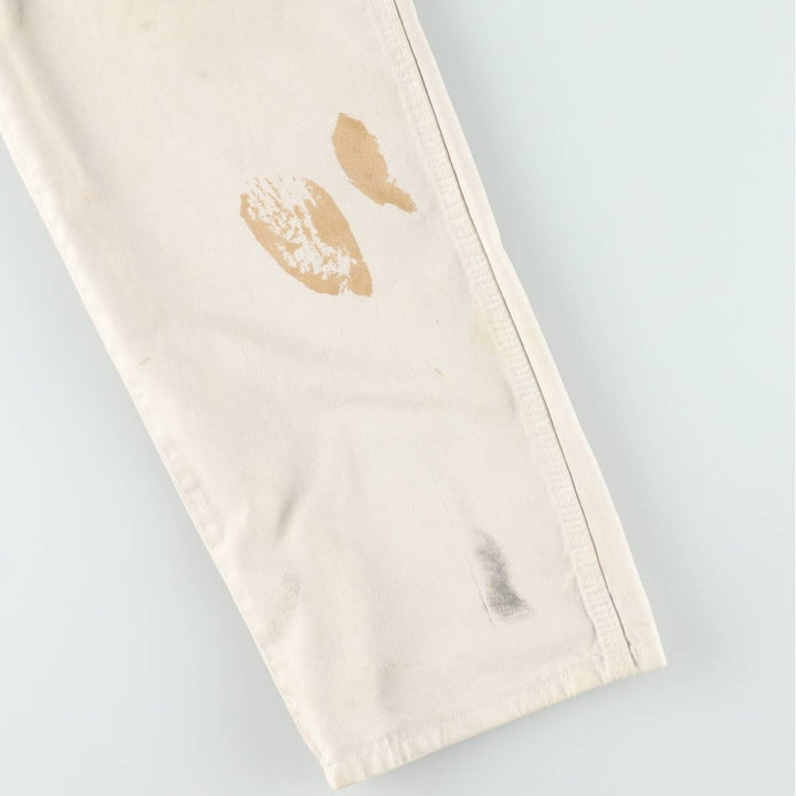 Dickies SHERWIN WILLIAMS Painter Pants for Men, W32 equivalent cotton white type Vintage Second Hand