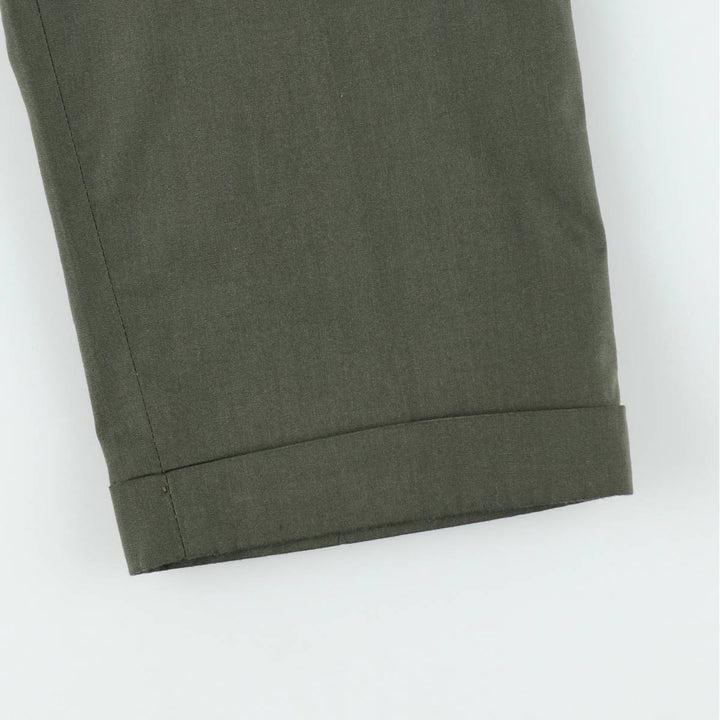 1970'S JCPenney BIG MAC Work Pants, Men's W35 (approx.), Vintage polyester Khaki type Vintage Second Hand