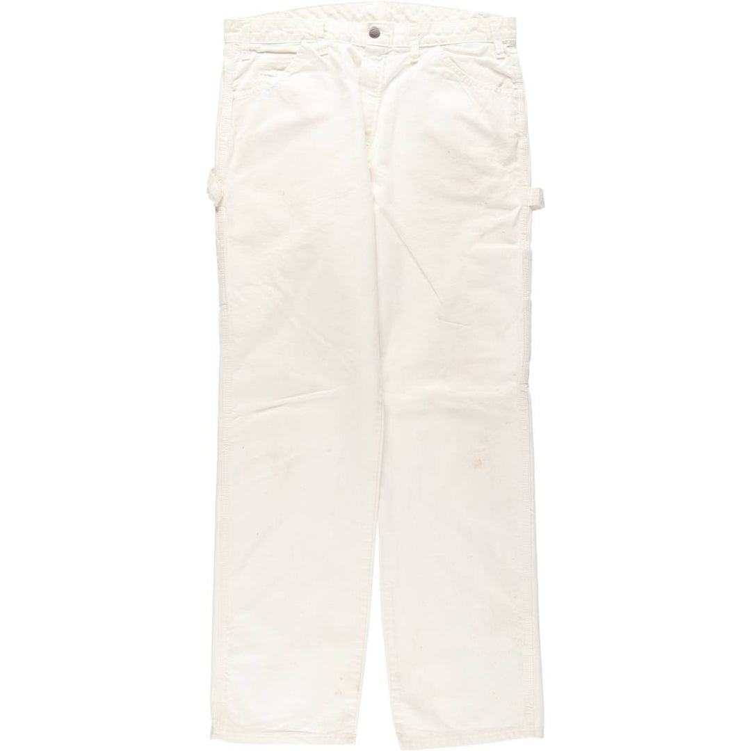 Dickies Painter Pants Men's Size W36 cotton white type Vintage Second Hand