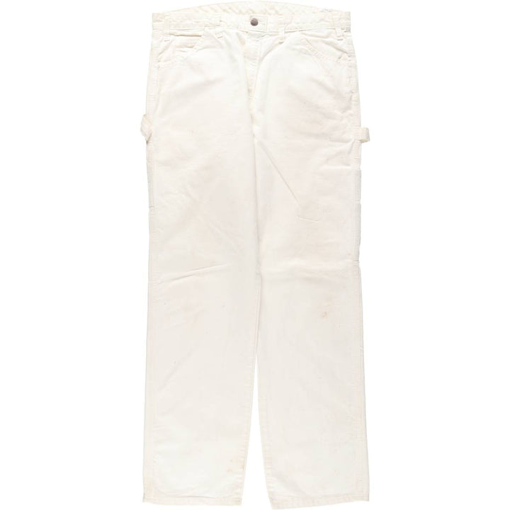 Dickies Painter Pants Men's Size W36 cotton white type Vintage Second Hand