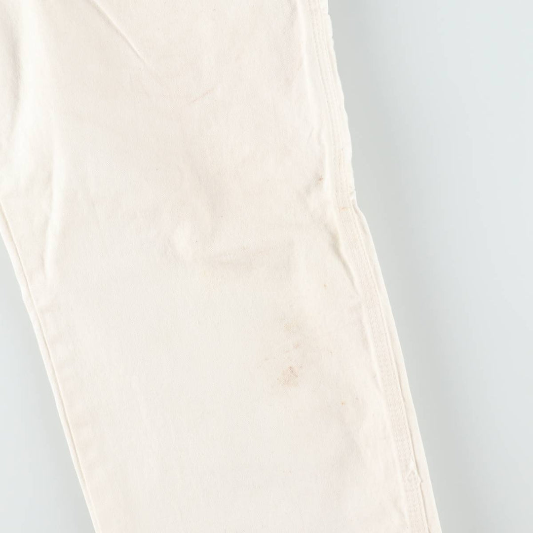 Dickies Painter Pants Men's Size W36 cotton white type Vintage Second Hand