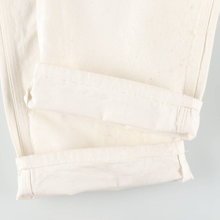 Dickies Painter Pants Men's Size W36 cotton white type Vintage Second Hand