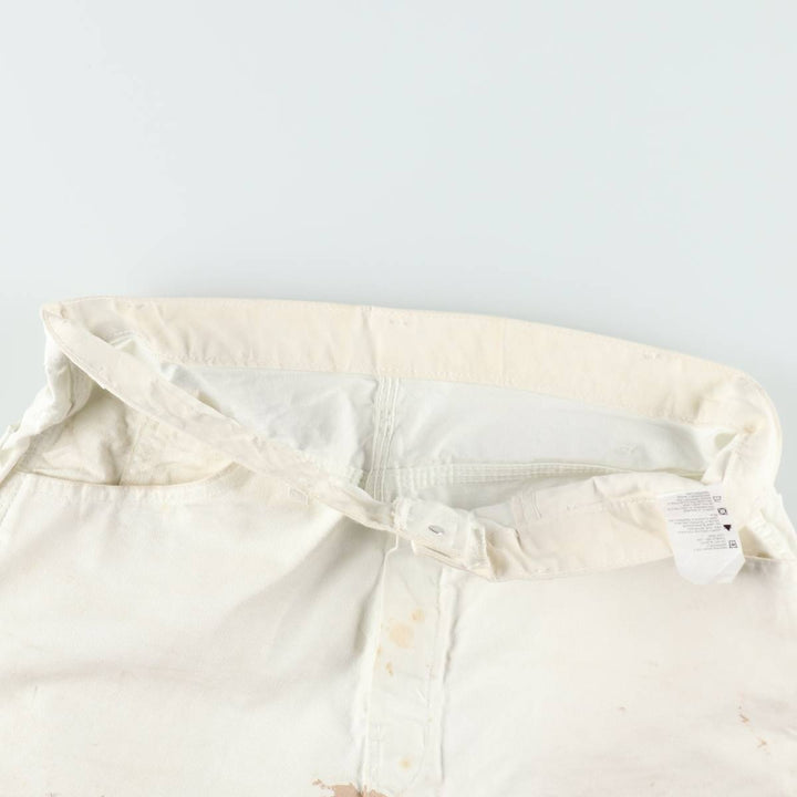Dickies Dunn-Edwards Painter Pants, Men's W35 (approx.) cotton white type Vintage Second Hand