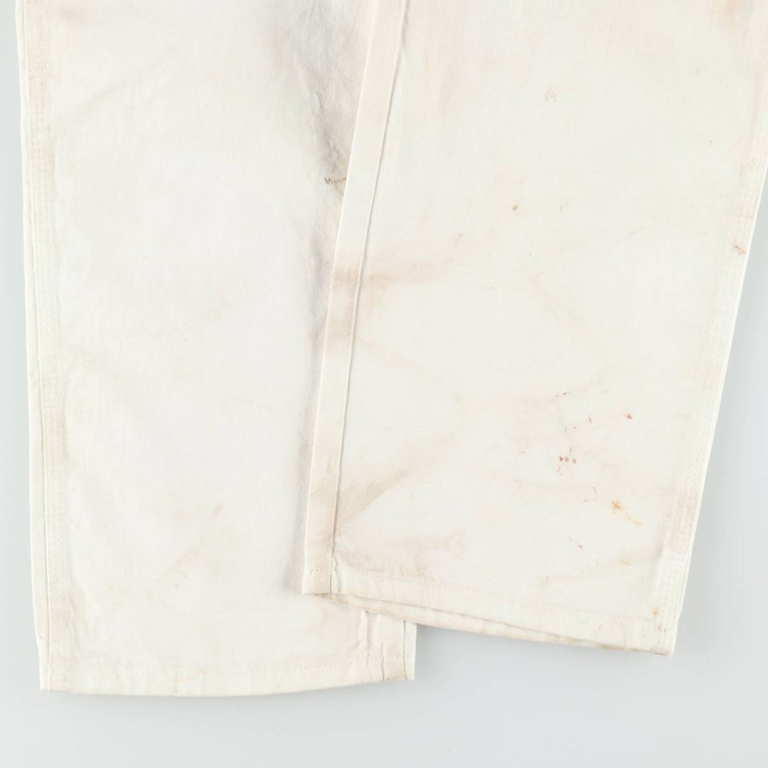 Dickies Dunn-Edwards Painter Pants, Men's W35 (approx.) cotton white type Vintage Second Hand