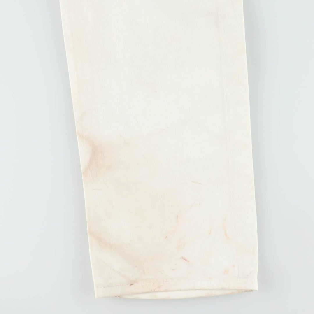 Dickies Dunn-Edwards Painter Pants, Men's W35 (approx.) cotton white type Vintage Second Hand