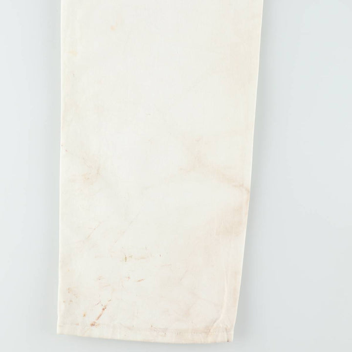 Dickies Dunn-Edwards Painter Pants, Men's W35 (approx.) cotton white type Vintage Second Hand