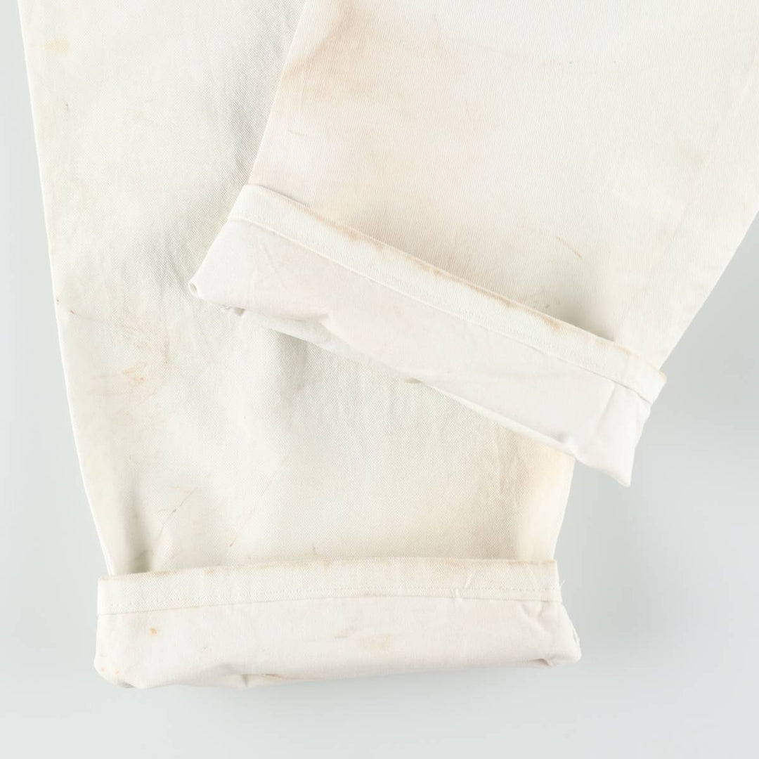 Dickies Dunn-Edwards Painter Pants, Men's W35 (approx.) cotton white type Vintage Second Hand
