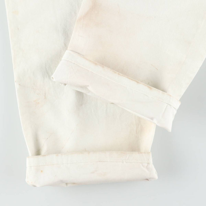 Dickies Dunn-Edwards Painter Pants, Men's W35 (approx.) cotton white type Vintage Second Hand