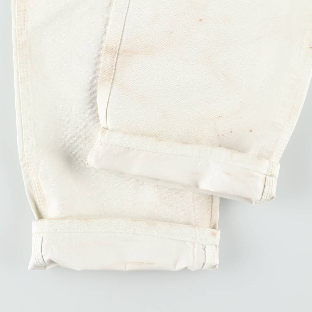 Dickies Dunn-Edwards Painter Pants, Men's W35 (approx.) cotton white type Vintage Second Hand
