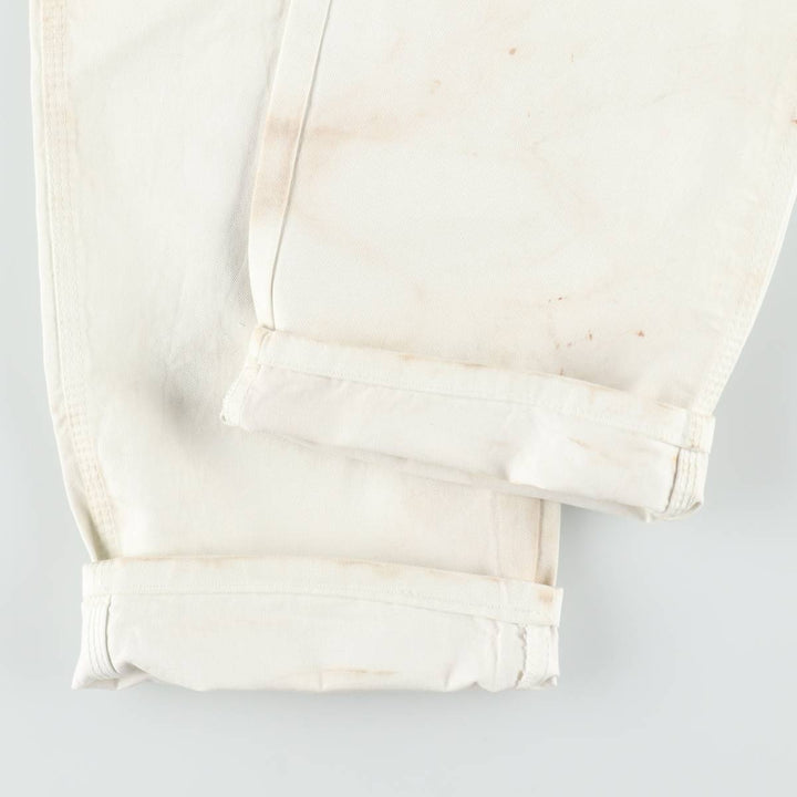Dickies Dunn-Edwards Painter Pants, Men's W35 (approx.) cotton white type Vintage Second Hand