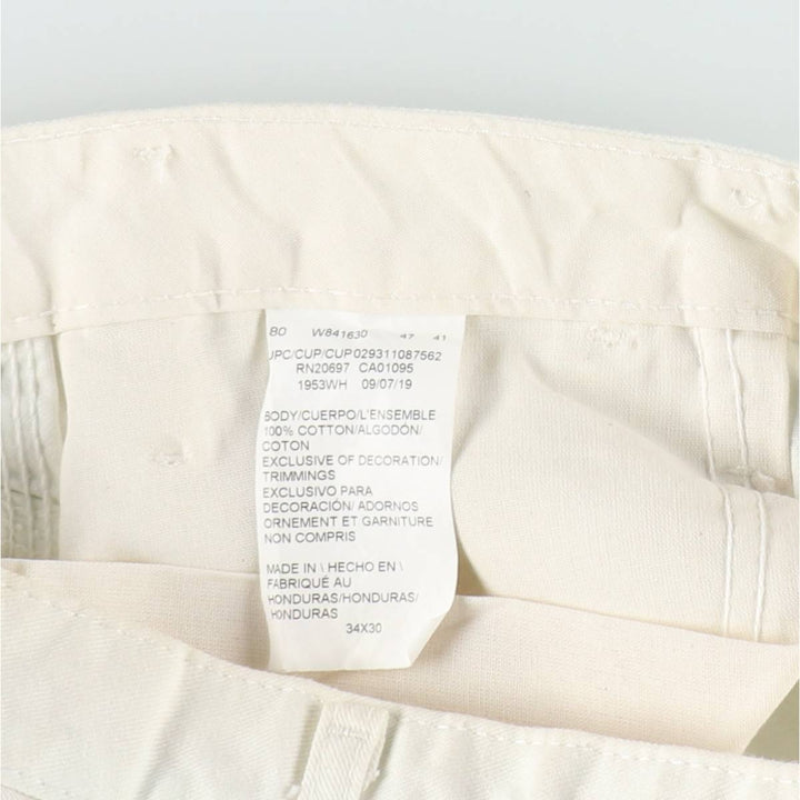 Dickies Painter Pants Men's W34 equivalent cotton white type Vintage Second Hand
