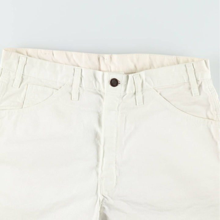 Dickies Painter Pants Men's W34 equivalent cotton white type Vintage Second Hand