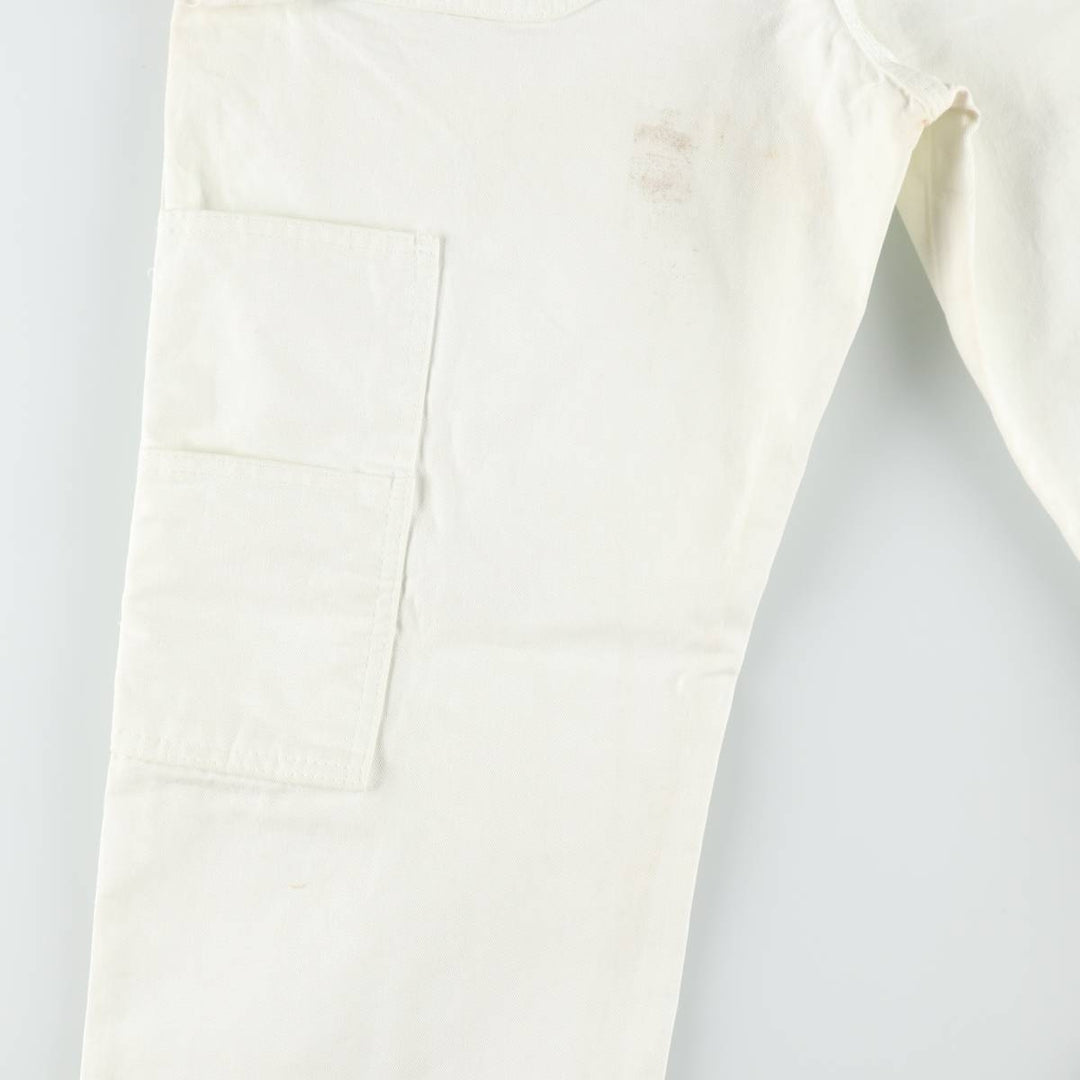 Dickies Painter Pants Men's W34 equivalent cotton white type Vintage Second Hand