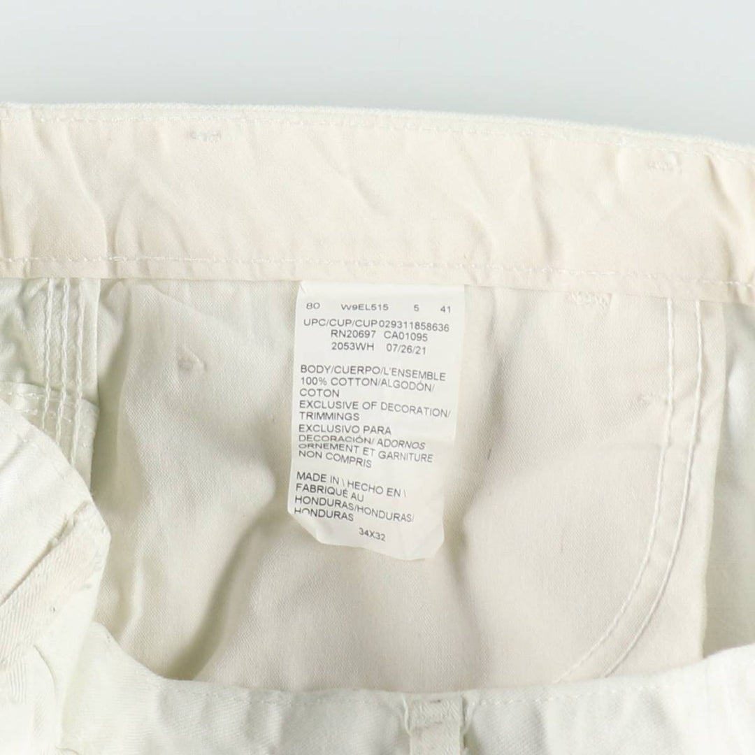 Dickies Painter Pants Men's W34 equivalent cotton white type Vintage Second Hand