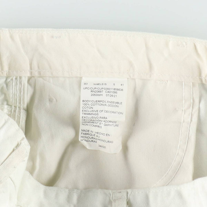 Dickies Painter Pants Men's W34 equivalent cotton white type Vintage Second Hand