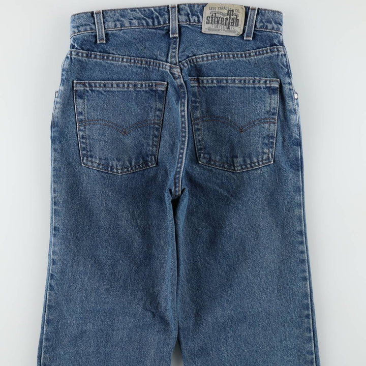 1990'S Levi's Silver Tab Lean Tapered Denim Pants, Made in USA, Men's Size W29 (approx.), Vintage cotton blue type Vintage Second Hand