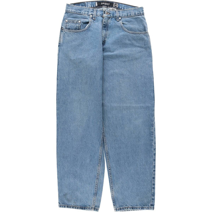 90'S Levi's Silver Tab Baggy Tapered Denim Pants, Made in USA, Men's Size W32, Vintage cotton blue type Vintage Second Hand